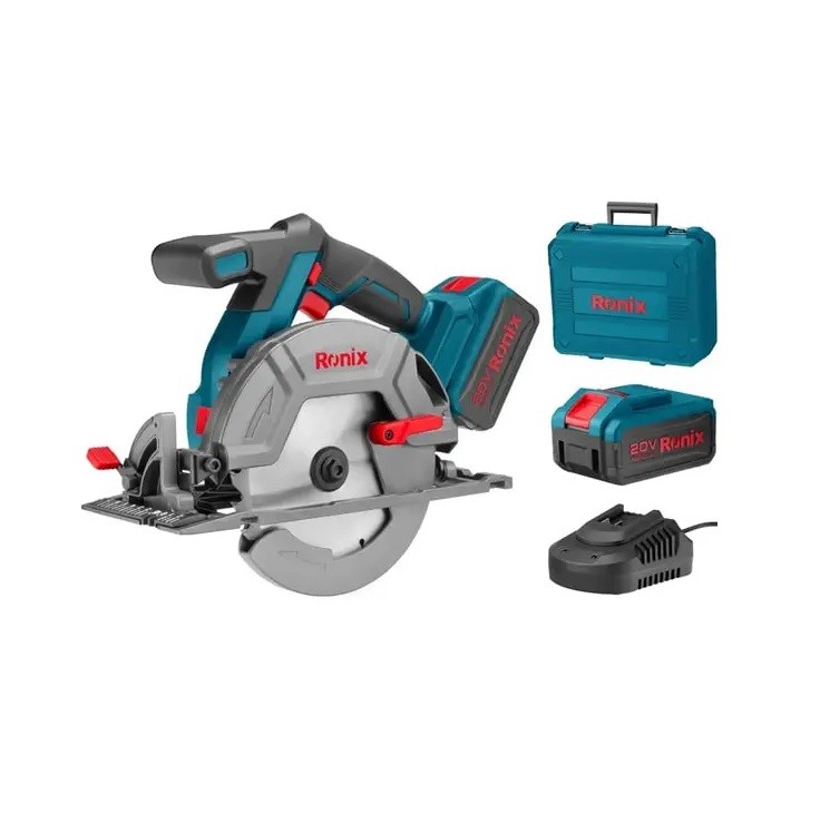 کیت اره گرد بر شارژی رونیکس 165 میلی متر براشلس مدل 8902K 8902K